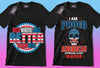 50 Editable American Patriot T-Shirt Designs Bundle - Designs Locker
