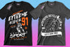 50 Editable Bicycle T-Shirt Designs Bundle - Designs Locker