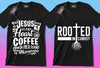 50 Editable Christian T-Shirt Designs Bundle - Designs Locker