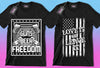 50 Editable American Patriot T-Shirt Designs Bundle - Designs Locker