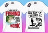 50 Editable Fishing T-Shirt Designs Bundle - Designs Locker
