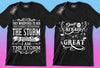 50 Editable Motivational T-Shirt Designs Bundle - Designs Locker