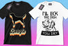 50 Editable Dog T-Shirt Designs Bundle - Designs Locker