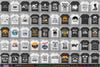 50 Editable Camping & Outdoors T-Shirt Designs Bundle - Designs Locker