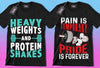 50 Editable Gym T-Shirt Designs Bundle - Designs Locker