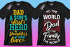 50 Editable Dad T-Shirt Designs Bundle - Designs Locker