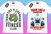 50 Editable Gym T-Shirt Designs Bundle - Designs Locker