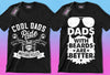 50 Editable Dad T-Shirt Designs Bundle - Designs Locker