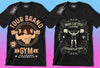 50 Editable Gym T-Shirt Designs Bundle - Designs Locker