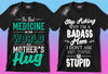50 Editable Mom T-Shirt Designs Bundle - Designs Locker