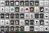 50 Editable Cat T-Shirt Designs Bundle