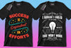 50 Editable Motivational T-Shirt Designs Bundle