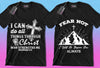 50 Editable Christian T-Shirt Designs Bundle